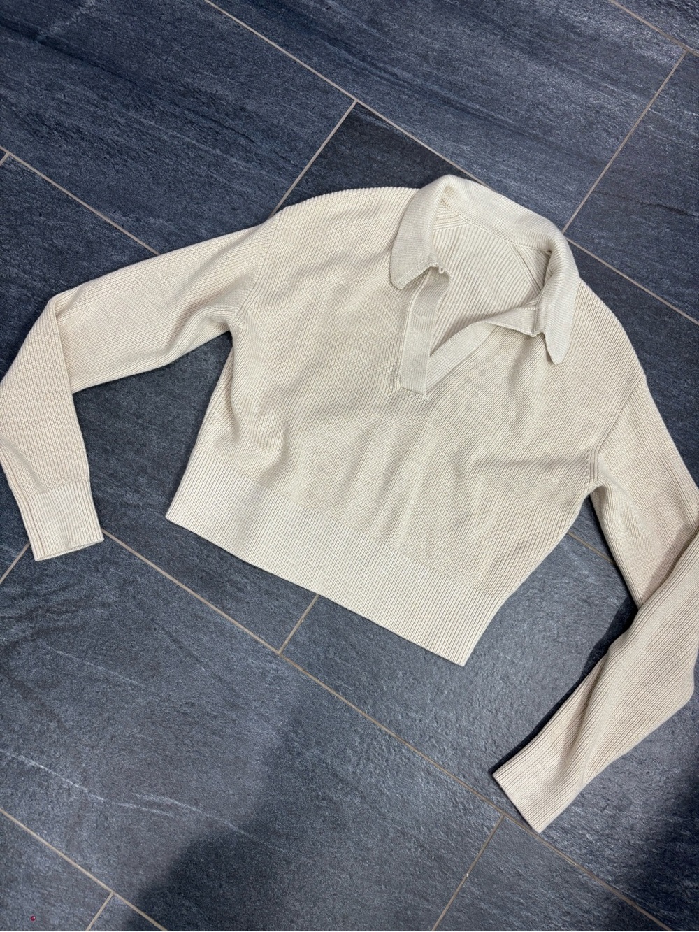 NWOT Lululemon Merino Wool Blend cropped sweater